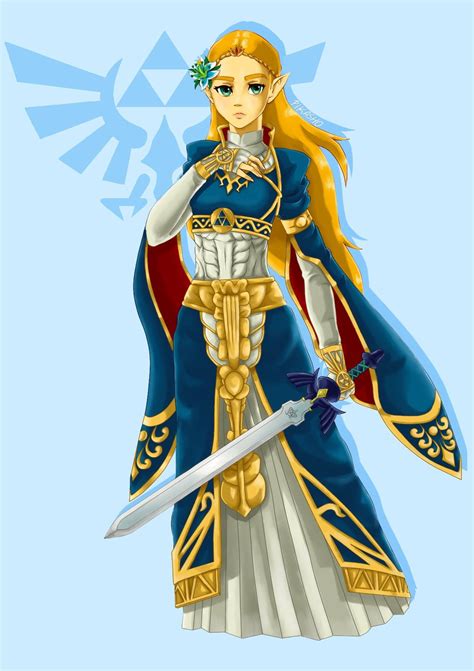 Legend of Zelda Breath of the Wild art > Royal Princess Zelda > botw ...