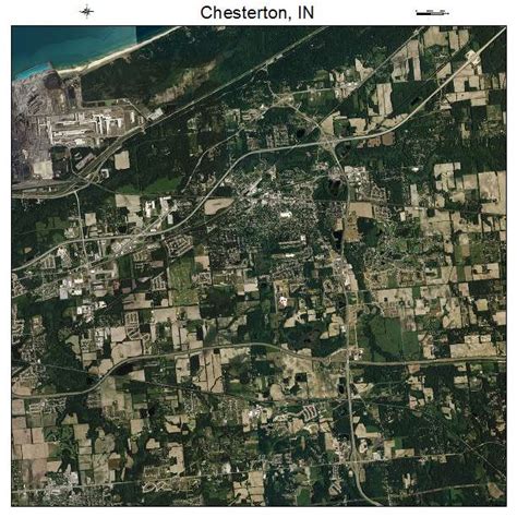 Aerial Photography Map of Chesterton, IN Indiana