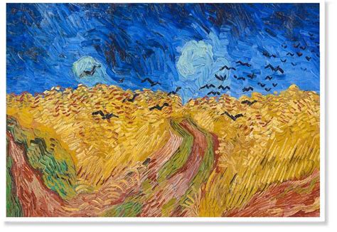 Wheatfield and Crows Wall Art Decor For Your Home - Pyaarnation