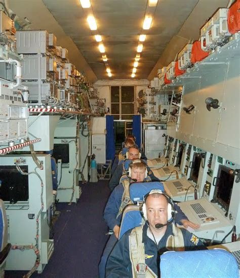 Interior of a Russian Air Force A-50 AWACS plane : r/WeirdWings