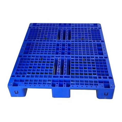 1000Kg Blue Plastic Pallets, 1200X1000X160 at Rs 2799 in Ludhiana | ID ...