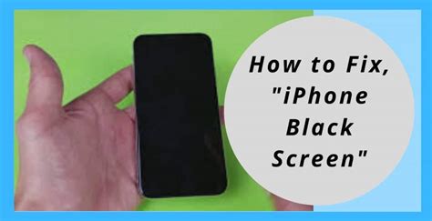 My IPhone Black Screen How To Fix It | Phone Gnome