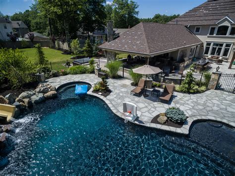 Livingston, NJ - Custom Inground Swimming Pool Design & Construction