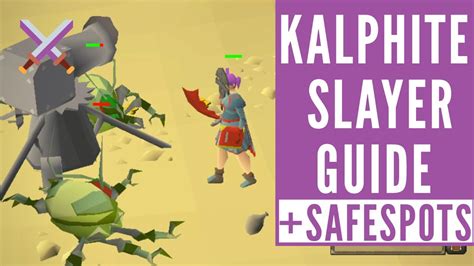 Kalphite Slayer Guide OSRS Melee + Safespot for Range, Magic and Cannon ...