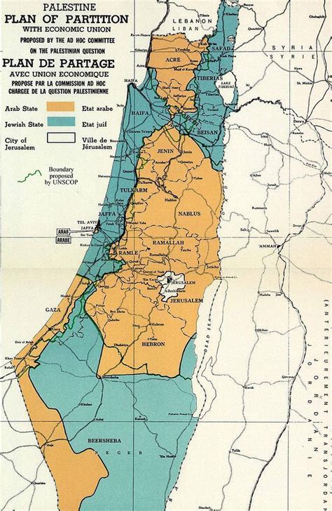 Israel and Palestine conflict: 70-year-old map at heart of crisis - NZ ...