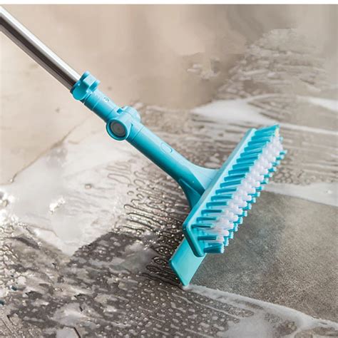 Home Bathroom Stretchable Tiles Brush | Mopping floors, Cleaning tools ...