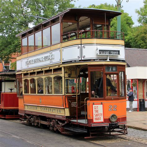 Glasgow trams 22, National Tramway Museum, Crich, Derbyshi… | Flickr