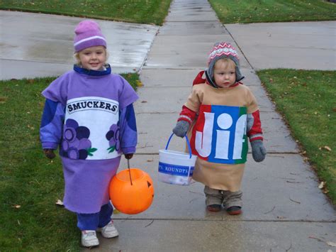 peanut butter and jelly costumes | Halloween dress up ideas, Original ...