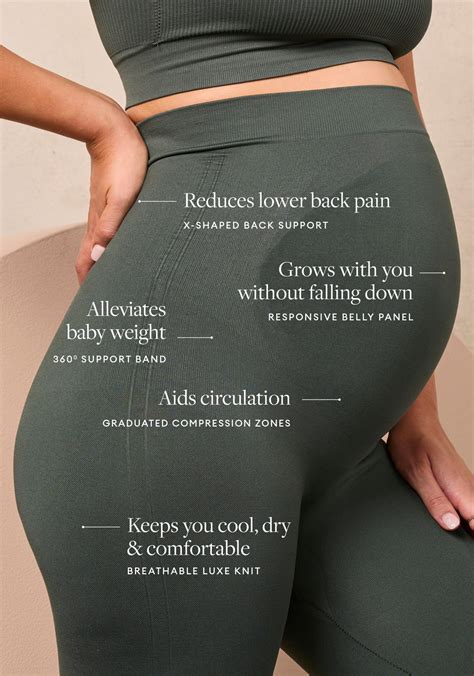 BLANQI® Everyday™ Maternity Belly Support Leggings