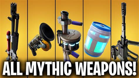 NEW MYTHIC WEAPONS! | Fortnite - YouTube