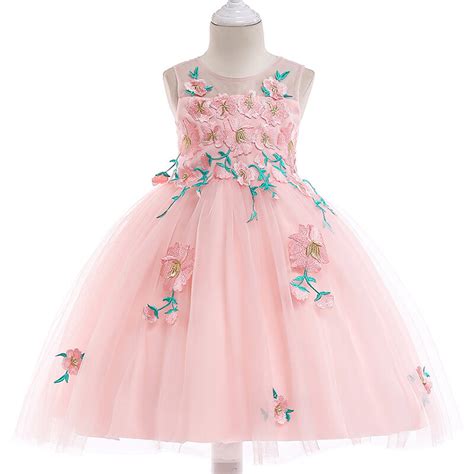 Girl's Kids Pageant Party Wedding Princess Dress - AA Sourcing LTD