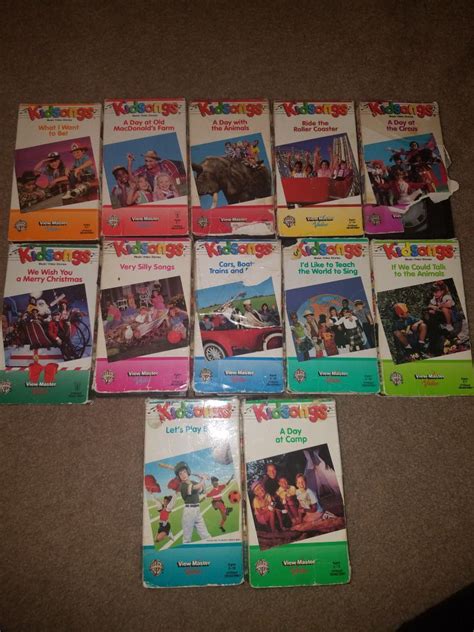 Kidsongs VHS Lot PicClick