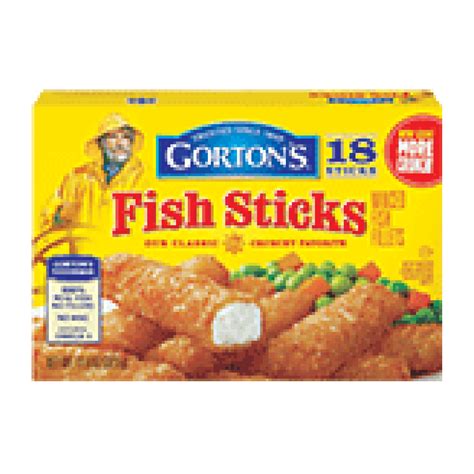 Gorton's Fish Sticks Crunchy Golden 18 Ct 11.4oz - Fish, Shellfish ...