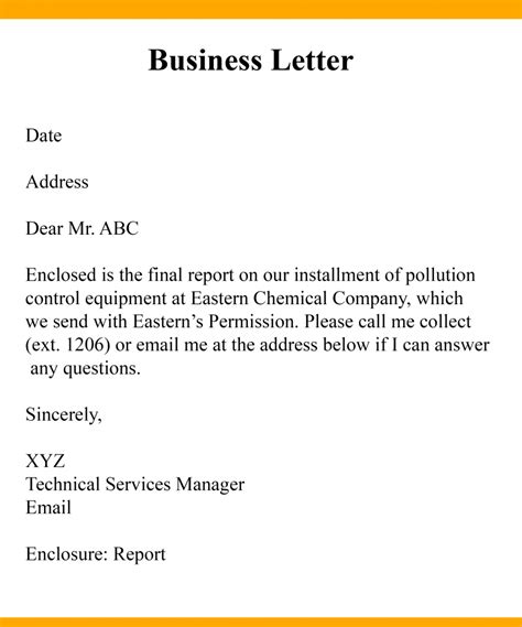 5+ Formal Business Letter Format Samples & Example