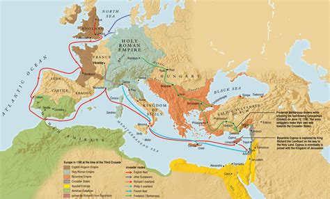 Geography - The Crusades