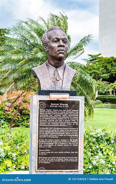 Statue/Sculpture of Jamaican National Hero Samuel Sharpe/Sam Sharpe ...