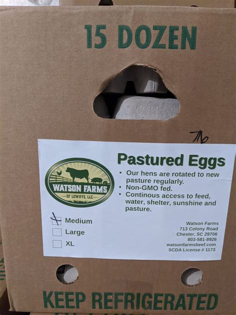 Bulk Eggs (Cartons) | Watson Farms