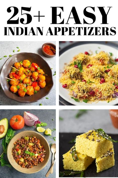 25+ Easy Indian Appetizers - Piping Pot Curry