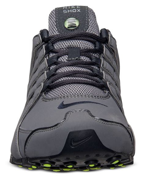 Nike Men'S Shox Nz Eu Running Sneakers From Finish Line in Gray for Men ...