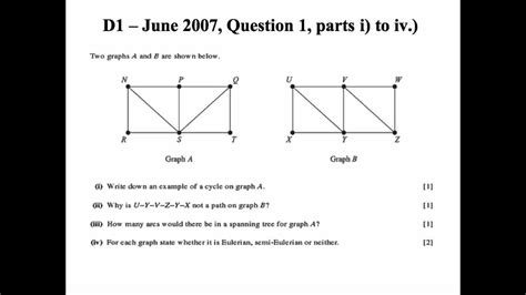 Eulerian and Semi-Eulerian Graphs - YouTube