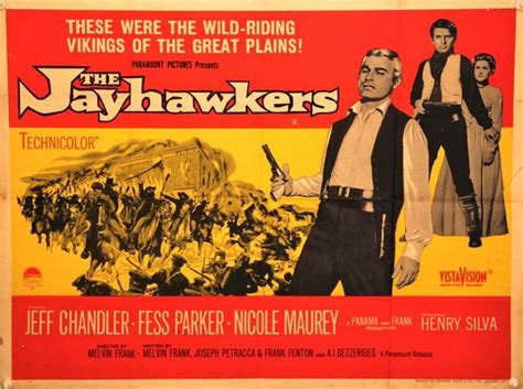 The Jayhawkers (1959) | Movie posters vintage, Jeff chandler, Vintage ...