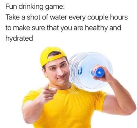 Water jug | Stay Hydrated | Know Your Meme