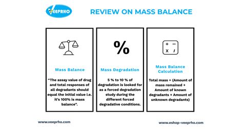 Review on Mass Balance - Veeprho