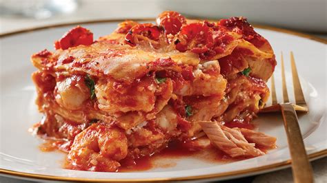 Roasted Red Pepper & Tomato Seafood Lasagna - Sobeys Inc.