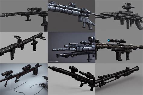 cyberpunk sniper rifle, by jon aaron kambeitz, | Stable Diffusion | OpenArt