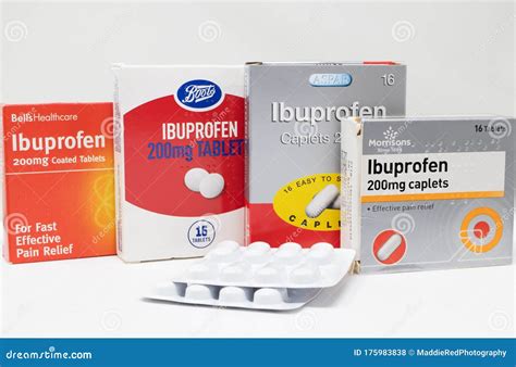 London / UK - March 17th 2020 - Supermarket Brands of Ibuprofen Anti ...