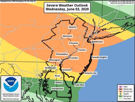 N.J. weather: Severe thunderstorms with 60 mph winds, hail, heavy rain ...