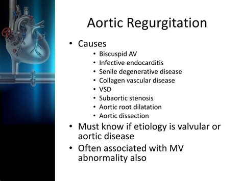 PPT - Aortic Regurgitation PowerPoint Presentation, free download - ID ...