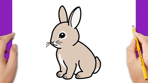 HOW TO DRAW A BUNNY EASY | EASTER DRAWING - YouTube