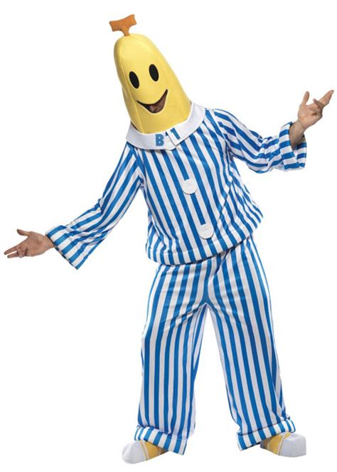 Adult Bananas In Pyjamas Costume Adult Bananas In Pyjamas Costume