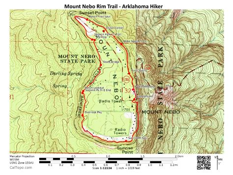 Mount Nebo: Rim Trail - 3 mi | Arklahoma Hiker