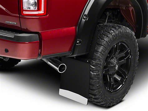 Husky F-150 14 in. Wide KickBack Mud Flaps - Textured Black Top ...