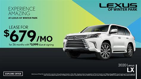 New Vehicle Specials - Lexus of Winter Park