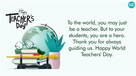 Happy World Teachers' Day 2023: Best wishes, messages, greetings and ...