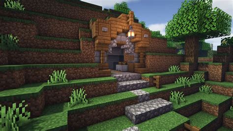 Mine Entrance Minecraft