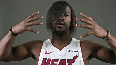 Jimmy Butler steals the show on NBA media day with ‘emo’ phase look ...