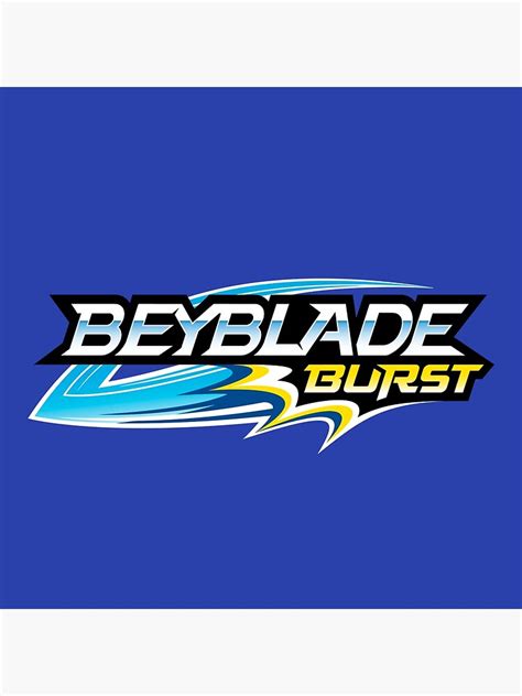 "Beyblade Burst Logo HD" Poster for Sale by DisenyosBubble | Redbubble