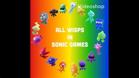 estoy feliz atleta Penetrar sonic colors wisps Detener Comprimido cepillo