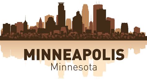 Minneapolis Skyline Free Vector cdr Download - 3axis.co