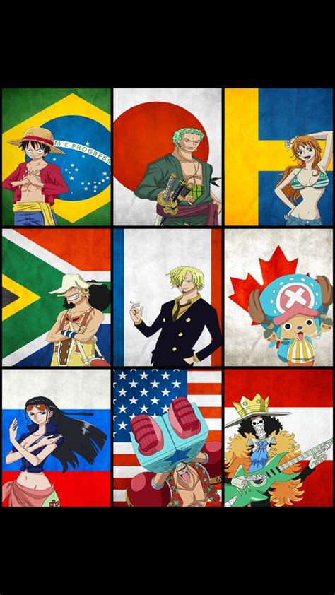 Nationalities of each Straw Hat : r/OnePiece