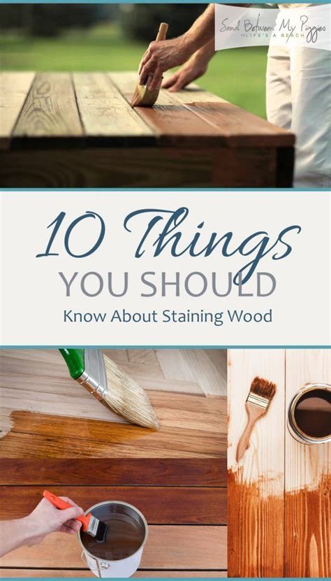 Staining Wood: Tips and Techniques