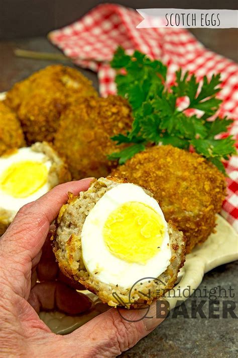 Air Fryer Scotch Eggs - The Midnight Baker