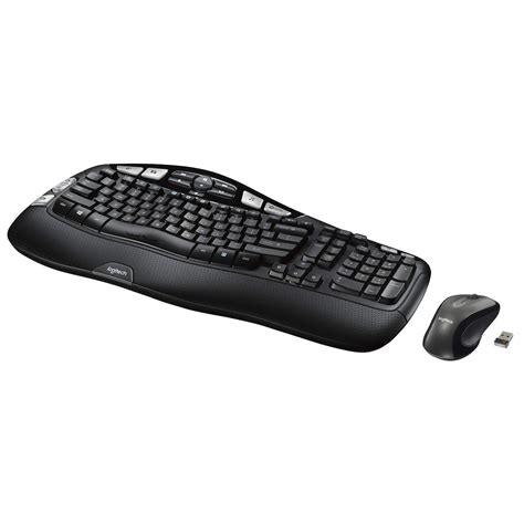 Logitech MK550 Wireless Wave Keyboard and Mouse Combo - Includes ...