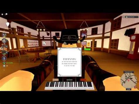 Roblox Wild West Piano "Minecraft Calm" - YouTube