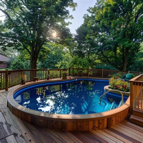 5 Budget-Friendly Above Ground Pool Deck Ideas