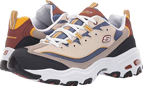 Skechers Men'S D'Lites Brown/Tan - Walmart.com